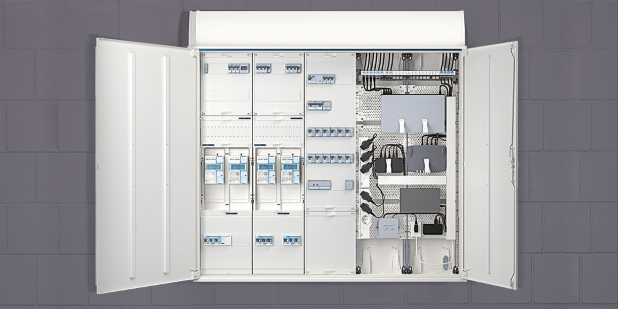 Technikzentrale bei Elektro Schmitt GmbH in Würzburg