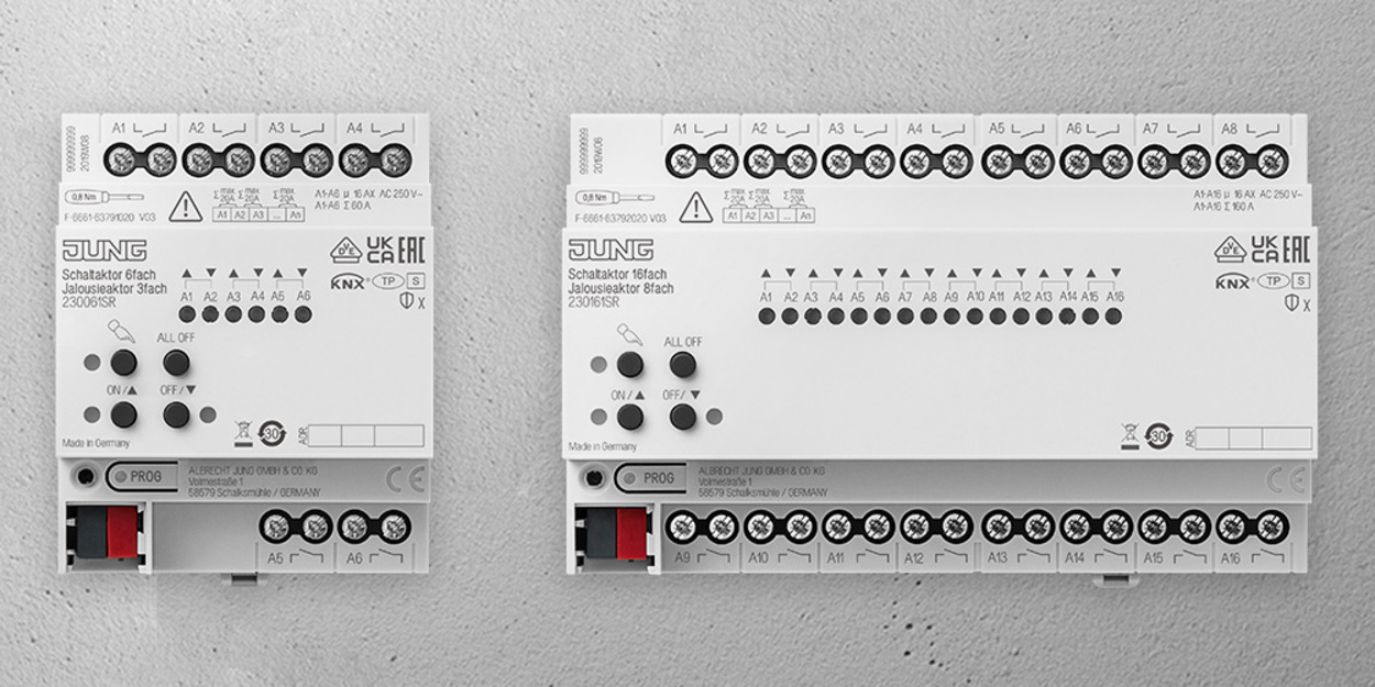 KNX Schalt- und Jalousieaktoren bei Elektro Schmitt GmbH in Würzburg