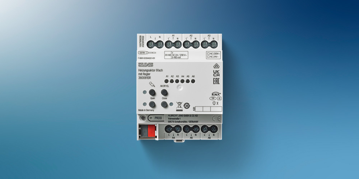 KNX Heizungsaktor 6-fach bei Elektro Schmitt GmbH in Würzburg