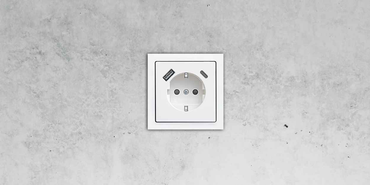 SCHUKO® USB-Steckdose bei Elektro Schmitt GmbH in Würzburg